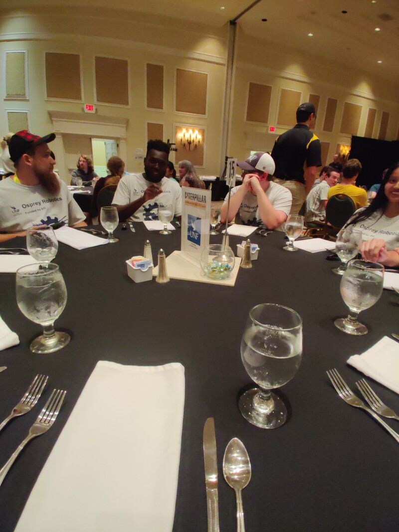 2022 Nathan Nye at NASA student ONLY dinner