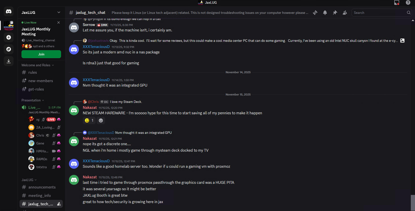 2025 11-19 Nathan Nye Presentation