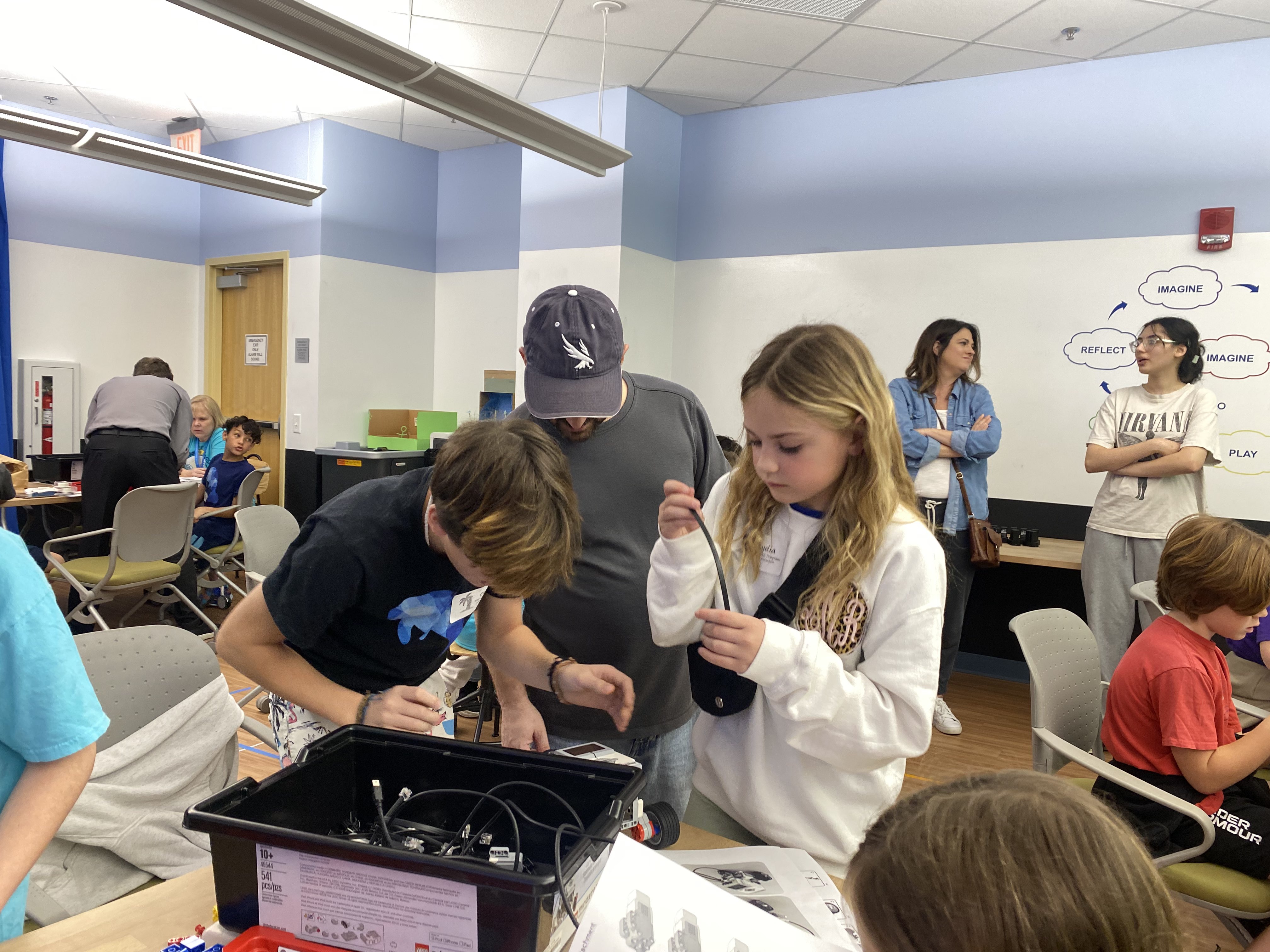 2024 William Thomson at UNF NASA Stem outreach Osprey Robotics